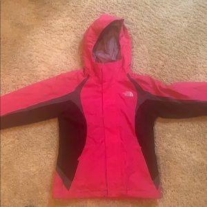 Girls 7-8 The North Face 3 in 1 jacket